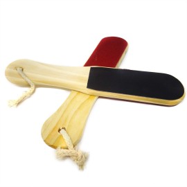 Honbay 2PCS Double Sided Wood Foot Files Foot Scraper Exfoliator Foot Callus Dead Skin Removers Pedicure Scrubber Tool for Women and Men (10 Inch)