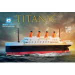 Brick Loot Titanic Micro Building Blocks Set - 217-Piece DIY Ship Model Kit, Mini Bricks for Adults & Kids, 3D Puzzle STEM Toy, Collectible Display, Gift for Ship Lovers & Puzzle Fans (Medium)
