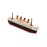 Brick Loot Titanic Micro Building Blocks Set - 217-Piece DIY Ship Model Kit, Mini Bricks for Adults & Kids, 3D Puzzle STEM Toy, Collectible Display, Gift for Ship Lovers & Puzzle Fans (Medium)