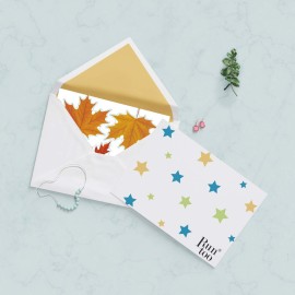 Decalplanet Maple Leaf Wall Art Stickers Autumn Leaves Falling Wall Decals for Living Room Bedroom Nursery Kids Wall Decor