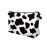 Aiphamy Cute Travel Makeup Bag Cosmetic Bag Small Pouch Gift for Women (Cow Print)