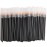 Hedume 300 Pack Disposable Eyeliner Brush, Eyeliner Brush Applicator, Eye Liner Wands for Makeup