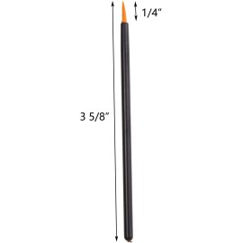 Hedume 300 Pack Disposable Eyeliner Brush, Eyeliner Brush Applicator, Eye Liner Wands for Makeup