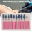 . Life 10Pcs Nail Drill Bits Set - Drill Bits Acrylic Nail File Bits Cuticle Drill Bit Efile Tungsten Nail Bit Nail Grinding Head Fine Grit for Acrylic Gel Nails Cuticle Manicure Pedicure