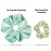 Whaline Pastel Hair Scrunchies Large Velvet Elastic Scrunchy Bobbles Ice Cream Color Hair Bands Soft Hair Ties Hair Accessories for Girls Women, 6 Colors