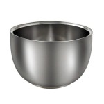 Men\'s Shaving Soap Bowl Stainless Steel Shaving Cup Double Layer Foam Shaving Soap Cream Mug Shaver Razor Cleansing Foam Tool