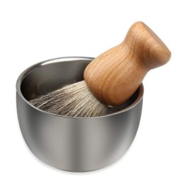 Men\'s Shaving Soap Bowl Stainless Steel Shaving Cup Double Layer Foam Shaving Soap Cream Mug Shaver Razor Cleansing Foam Tool Men\'s Shaving Soap Bowl Stainless Steel Shaving Cup Double Layer Foam Shaving Soap Cream Mug Shaver Razor Cleansing Foam Tool