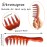 Sitronugras Handmade Wide Tooth Sandalwood Comb, Scalp Massage Hair Pick, Anti-Static Natural Detangler for Men and Women with Free Pouch
