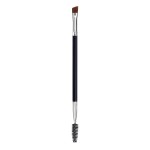Duo Eye Brow Brush - Angled Eyebrow Brush, Spoolie, Eyelash Comb - 1 Pcs