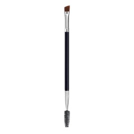 Duo Eye Brow Brush - Angled Eyebrow Brush, Spoolie, Eyelash Comb - 1 Pcs