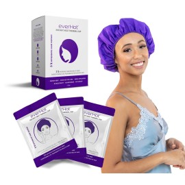 everHot Instant Heat Thermal Cap - 3 Hours Heat - NO Electricity NO Microwave - Heat Cap for Deep Conditioning (3 PACK - SWEET TRIO) everHot Instant Heat Thermal Cap - 3 Hours Heat - NO Electricity NO Microwave - Heat Cap for Deep Conditioning (3 PACK - SWEET TRIO)