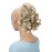 CAISHA Jumbo Hairpiece Scrunchy Updo Voluminous Curly Messy Bun Blond Mix G15L