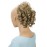 CAISHA Jumbo Hairpiece Scrunchy Updo Voluminous Curly Messy Bun Dark Blonde G3L