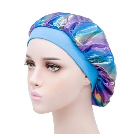 Kids Bonnets for Girls Curly Hair - Satin Sleep Caps, Hair Cover for Sleeping, Silk Night Cap