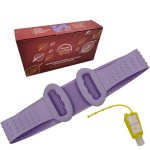 Silicone Bath Body Brush - Extra Long Shower Exfoliating Body Scrubber for Adults & Kids - Foot Scrub & Skin Invigoration -31.5in Long - Includes Free Travel Accessory (Purple)