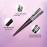 Wooden Hair chopsticks, The Head of Top Inlay with Mother of Pearl by Hand, Unique Decorative Wooden Hair Sticks, Vintage Hair Chopsticks for Women, Mother\'s Day Gifts for Mom, Wife, Sister (Style 2)