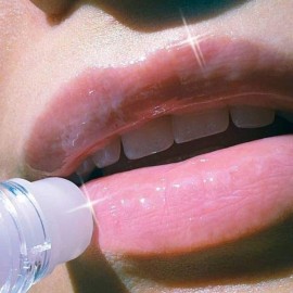 MODE Lip Glaze Flavored Lip Gloss Yummy COTTON CANDY Flavor, Roll On Sweet Wet Delicious Nourishing Shine, Hydrating Moisturizing Natural Skincare Fruit Oils, Made in NY USA