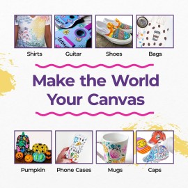 PINTAR | 20 PACK | Earth Tone Paint Markers Extra Fine Tip | Rock Painting, Wood, Glass, Leather, Shoes | Acrylic Paint Pens | 20 PACK, 0.7 mm