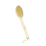 Japanese Body Brush for Bath or Dry Brushing, Exfoliation, Cellulite Treatment, Long Handle, Soft