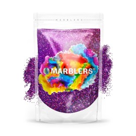 MARBLERS Holographic Glitter [Holo Magenta] 3oz (85g) | Fine | Non-Toxic, Vegan, Cruelty-Free | Face, Body, Eyeshadow, Hair, Festival, Party Makeup | Nail Art, Polish | Resin, Tumbler, Slime, Craft