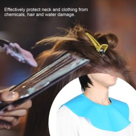 Hair Cutting Collar, Hair Salon Stylist Cutting Collar, Black Silicone Neck Wrap Guard for Haircut Hair Dye, Hair Cutting Cape Hair Coloring Hairdresser Stylist Dyeing Shawl Hair Cutting Collar, Hair Salon Stylist Cutting Collar, Black Silicone Neck Wrap Guard for Haircut Hair Dye, Hair Cutting Cape Hair Coloring Hairdresser Stylist Dyeing Shawl