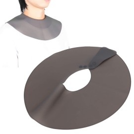 Hair Salon Stylist Cutting Collar Black Silicone Neck Wrap Guard for Haircut Hair Dye, Hair Cutting Cape Hair Coloring Hairdresser Stylist Dyeing Shawl(3)