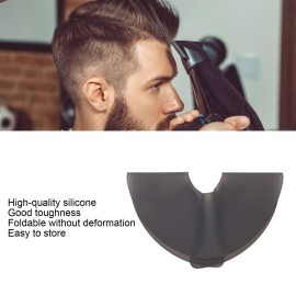 Hair Salon Stylist Cutting Collar Black Silicone Neck Wrap Guard for Haircut Hair Dye, Hair Cutting Cape Hair Coloring Hairdresser Stylist Dyeing Shawl(3) Hair Salon Stylist Cutting Collar Black Silicone Neck Wrap Guard for Haircut Hair Dye, Hair Cutting Cape Hair Coloring Hairdresser Stylist Dyeing Shawl(3)