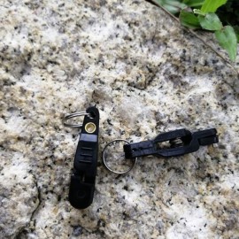 Uncedaran Line Clip Snap Weight Release Clip for Offshore Fishing Planer Board Kite Heavy Tension Snap Release Clip Downriggers Outrigger Release Clips (7pcs Black)