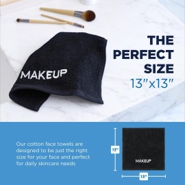 Ben Kaufman Makeup Remover Face Washcloth - Absorbent Towel for Drying Your Face - Soft & Machine Washable Makeup Remover Cloth - Cotton Towel for Daily Skincare - 13 x 13 (6 Pack) Ben Kaufman Makeup Remover Face Washcloth - Absorbent Towel for Drying Your Face - Soft & Machine Washable Makeup Remover Cloth - Cotton Towel for Daily Skincare - 13 x 13 (6 Pack)