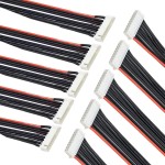 10pcs JST-XH 8S LiPo Balance Wire Lead Extension Cable 30cm 22awg for RC Car and Plane LiPo Battery Balance Charging