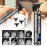 RESUXI Hair Clippers for Men Hair Trimmer for Barbers,Professional Cordless T Blade Trimmer, Beard Edger Liners,Barber Shavers,Ornate Knight Close-Cutting Hair Machine