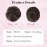 REECHO 2 PCS Mini Claw Clip in Messy & Cat Ears Hair Bun Extensions HB001 Wig Accessory Updo Hairpieces for Women Girls (Pack of 2-3.5 Wavy, Natural Black)