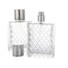 ccHuDE 100ml 3.4Oz Clear Glass Spray Bottles Empty Square Perfume Fine Mist Atomizer Refillable Essential Oil Container for Travel ccHuDE 100ml 3.4Oz Clear Glass Spray Bottles Empty Square Perfume Fine Mist Atomizer Refillable Essential Oil Container for Travel