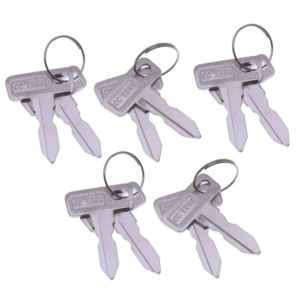 10PCS 1012505 17063-G01 Key for Club Car DS 1982-Up and 2004-Up Club Car Precedent Gas Electric Golf Carts