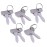 10PCS 1012505 17063-G01 Key for Club Car DS 1982-Up and 2004-Up Club Car Precedent Gas Electric Golf Carts