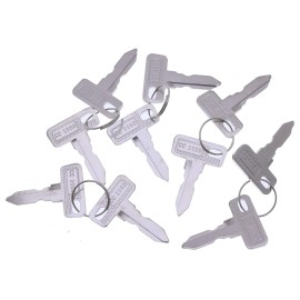 10PCS 1012505 17063-G01 Key for Club Car DS 1982-Up and 2004-Up Club Car Precedent Gas Electric Golf Carts