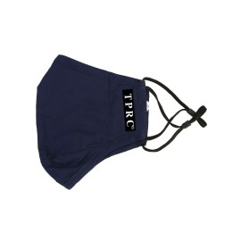 TPRC Standard 2 Piece Reusable Face Mask Set, Navy Blue