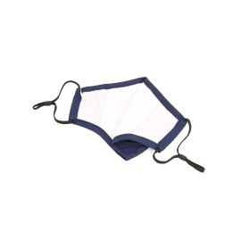 TPRC Standard 2 Piece Reusable Face Mask Set, Navy Blue