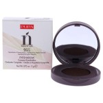 Pupa Milano Natural Side Eyeshadow 008 Chocolate Brown - Light, Satin, Easy-Blending Eyeshadow Powder to Make Eyes Pop - Neutral Shadow Color - Paraben, Silicone-Free Formula - 0.07 oz