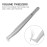 Pretty memory Volume Lash Tweezers, Stainless Steel Eyelash Extension Tweezers, Professional Precision Mega Curved Angled Tweezer, Silver