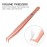 Pretty memory Volume Lash Tweezers,Stainless Steel Eyelash Extension Tweezers, Professional Precision Mega Curved Angled Tweezer, Rose Gold