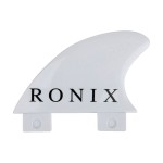 Ronix Fiberglass Bottom Mount Surf Fin (1 Pack), White, 2.3 Inches
