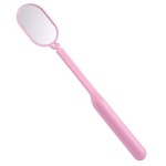 Pretty memory Lash Mirror, 270 Degree Free Rotation Lash Extension Supplies, Lightweight Makeup Mirror for Eyelash Extensions Supplies (Pink)