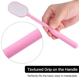 Pretty memory Lash Mirror, 270 Degree Free Rotation Lash Extension Supplies, Lightweight Makeup Mirror for Eyelash Extensions Supplies (Pink) Pretty memory Lash Mirror, 270 Degree Free Rotation Lash Extension Supplies, Lightweight Makeup Mirror for Eyelash Extensions Supplies (Pink)