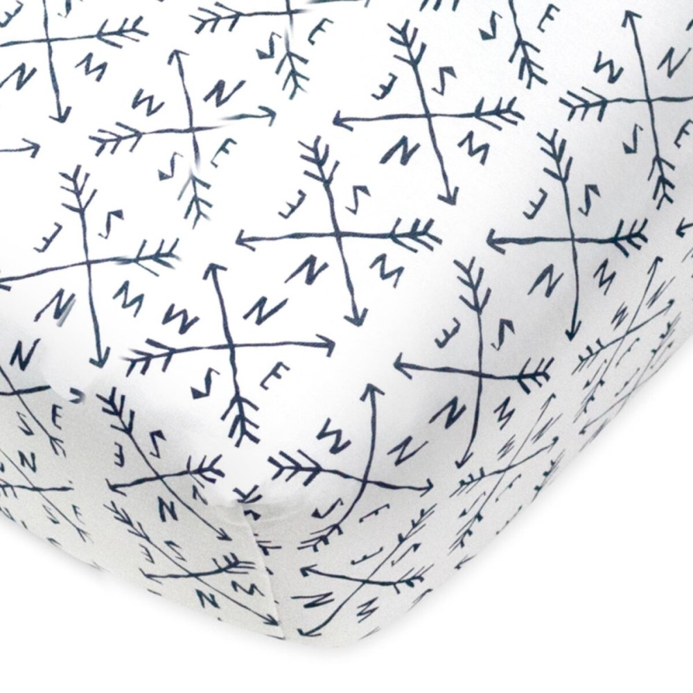 HonestBaby unisex-baby Classics Fitted Crib Sheets Set Standard Mattress, 100% Organic Cotton Baby Boys, Girls, Neutral, 2 Pack - Light Pink, One Size