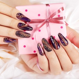 PAGOW 1000pcs 3D Gold Heart Nail Art Metal Charm Kit Love Small Metallic DIY Studs Sequins Valentine Decoration Spring Summer Accessories Gift for Women Girl(5/6mm) PAGOW 1000pcs 3D Gold Heart Nail Art Metal Charm Kit Love Small Metallic DIY Studs Sequins Valentine Decoration Spring Summer Accessories Gift for Women Girl(5/6mm)