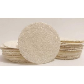 Facial loofah pad, Natural loofah mask, Facial exfoliating Sponge, 20 Pieces per Pack