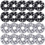 WILLBOND 20 Pcs Sport Hair Scrunchies Gifts Sports Scrunchy Elastic Silk Satin Scrunchies Hairband Ponytail Holder for Women Player Team Accessories(Volleyball)