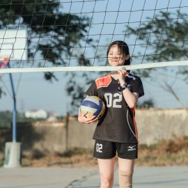 WILLBOND 20 Pcs Sport Hair Scrunchies Gifts Sports Scrunchy Elastic Silk Satin Scrunchies Hairband Ponytail Holder for Women Player Team Accessories(Volleyball)