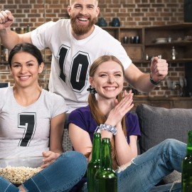 WILLBOND 20 Pcs Sport Hair Scrunchies Gifts Sports Scrunchy Elastic Silk Satin Scrunchies Hairband Ponytail Holder for Women Player Team Accessories(Volleyball)